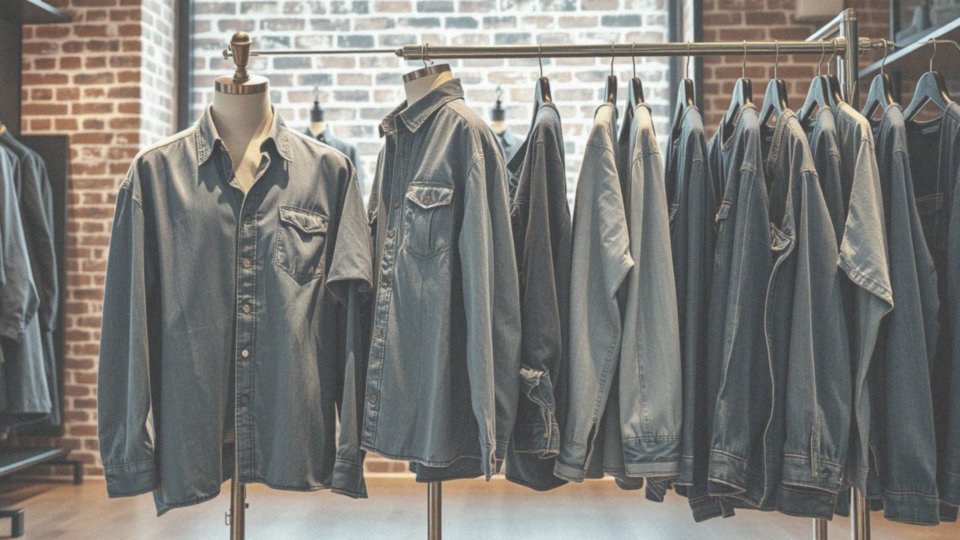 Jakie trendy związane są z koszulami jeansowymi męskimi?