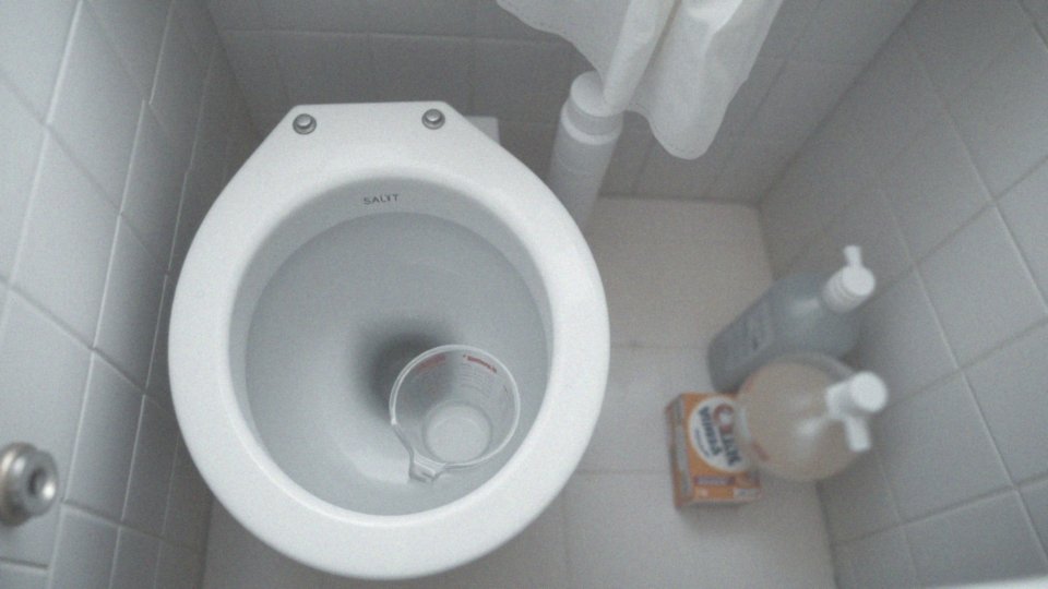 Jak używać octu i sody oczyszczonej do odetkania toalety?