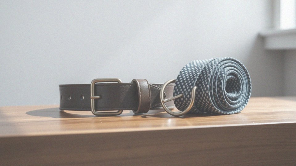 Jakie są różnice pomiędzy paskiem skórzanym a materiałowym?